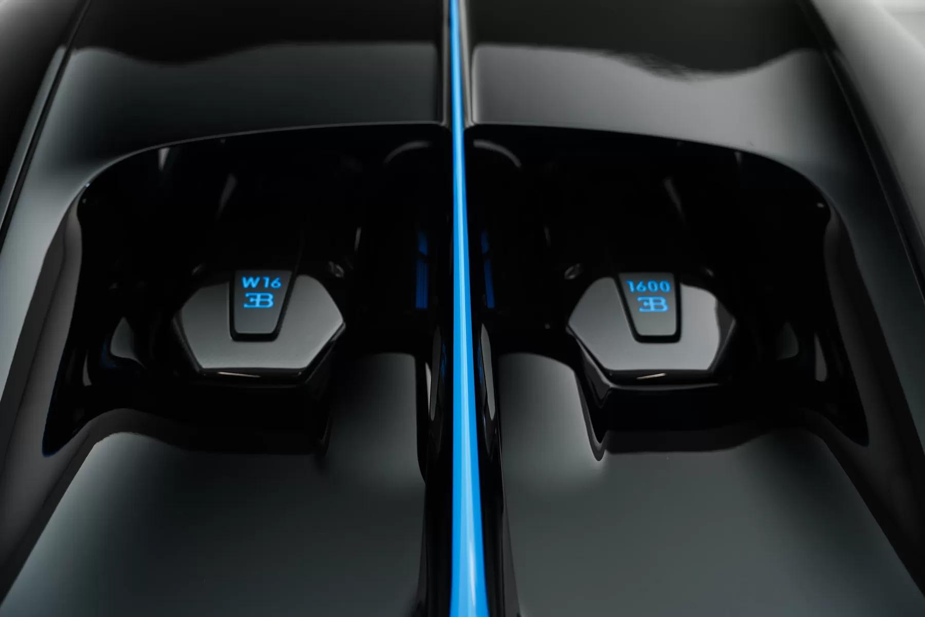 Bugatti Chiron Supersport exterior detail.